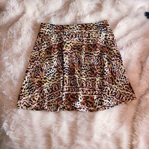 Urban Outfitters | Silence + Noise | Cheetah Skirt